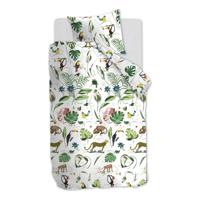 Beddinghouse Kids Crazy Jungle Dekbedovertrek 140 x 220 cm - thumbnail
