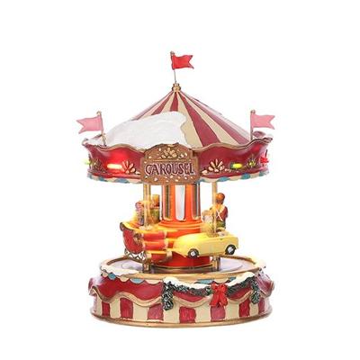 Kerst kersthuisje little carousel Luville - Luville