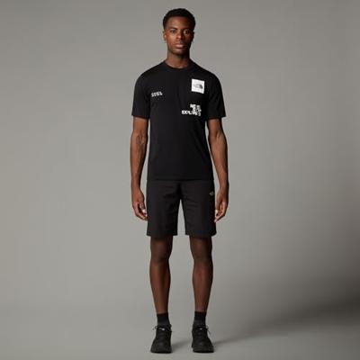 The North Face Foundation Mountain Coordinates T-shirt Heren TNF Black L