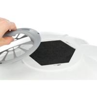 TRIXIE KATTENBAK MARO HOEKMODEL WIT / GRIJS 60X52X43 CM - thumbnail