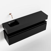 MONDIAZ ANDOR 120cm toiletmeubel urban. LEX 120cm wastafel urban links geen kraangat - thumbnail