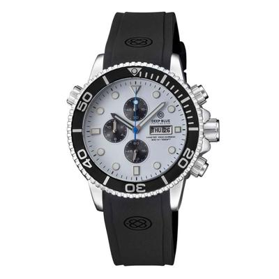 Deep Blue Master 1000 M1KCHRWHIPNADASTRP | Chronograph quartz diver Black