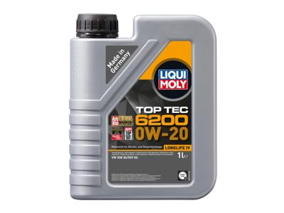 LIQUI MOLY motorolie "top tec 6200". oil top tec 6200 1l 0w-20