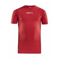 Craft 1906859 Pro Control Compression Tee JR - Bright Red - 146/152 - thumbnail