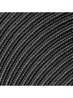 Strijkijzersnoer zwart 3-aderig per meter