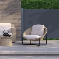 Uittrekbaar Windscherm Antraciet - thumbnail