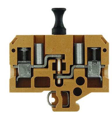 Weidmüller 0324020000 Meetscheidingsklem Schroeven Middelgeel 50 stuk(s)