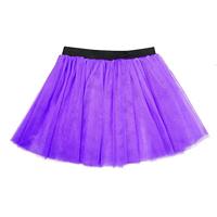 Dames Party Tutu Paars - thumbnail