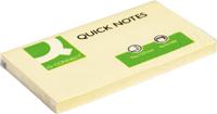 Q-CONNECT Quick Notes, ft 76 x 127 mm, 100 vel, geel - thumbnail