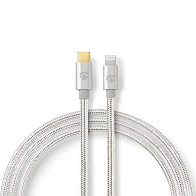 Nedis USB-Kabel | Apple Lightning 8-Pins naar USB-C Male | 480 Mbps | 2 m | 1 stuks - CCTB39650AL20 CCTB39650AL20 Nedis USB-Kabel | Apple Lightning 8-Pins naar USB-C Male | 480 Mbps | 2 m | 1 stuks - CCTB39650AL20 CCTB39650AL20