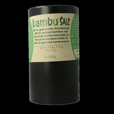 Bambu Salz Bamboezout fijn 2x gebrand 1 Kilogram