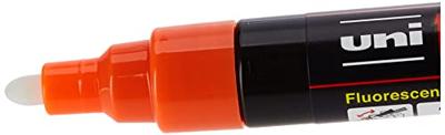 Markeerstiften POSCA PC-5M Kogelpunt Fluoride Oranje (6 Stuks)