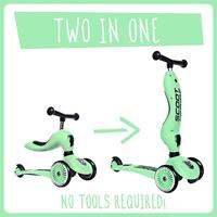 Scoot and Ride - 2 in 1 Balance Bike/ Scooter - Kiwi (160629-12) - thumbnail