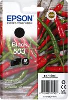 Epson 503 4.6ml Zwarte inktcartridge - thumbnail