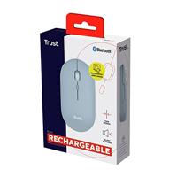 Trust PUCK Muis Bluetooth, Radiografisch Optisch Blauw 4 Toetsen 1600 dpi - thumbnail