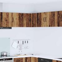 Keukenkast met plank Oudhout 57 x 57 x 40 cm Bewerkt hout - thumbnail