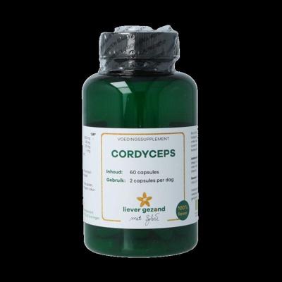 Liever Gezond Cordyceps 800mg organic 60 Vegetarische capsules