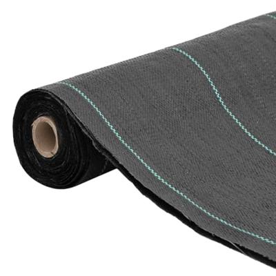 Worteldoek 0,5x25 m polypropeen zwart - thumbnail