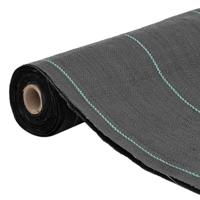 Worteldoek 1,5x10 m polypropeen zwart - thumbnail