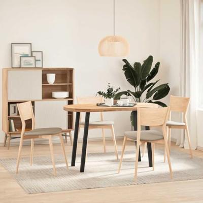 Console tafelpoten 4 st 72 cm staal zwart