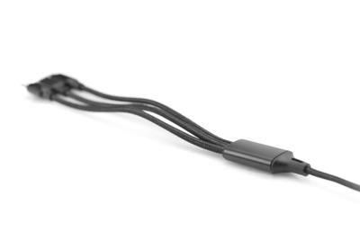 Digitus AK-300160-010-S USB-laadkabel Apple Lightning stekker, USB-A stekker, USB-C stekker, USB-micro-B stekker 1.00 m Zwart Extreem robuust gevlochten Digitus AK-300160-010-S USB-laadkabel Apple Lightning stekker, USB-A stekker, USB-C stekker, USB-micro-B stekker 1.00 m Zwart Extreem robuust gevlochten