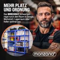 Monzana Metalen Opbergrek tot 875kg blauw - thumbnail