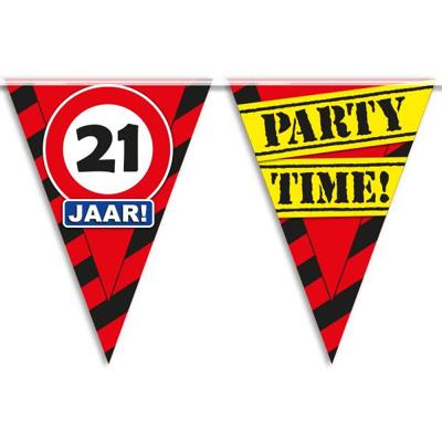 Paperdreams Party Vlag - 21 jaar