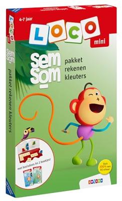 Zwijsen Semsom Loco Mini Pakket Rekenen Kleuters