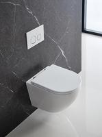 Wandcloset Aquasplash Genova Rimless Glans Wit Aqua Splash - thumbnail