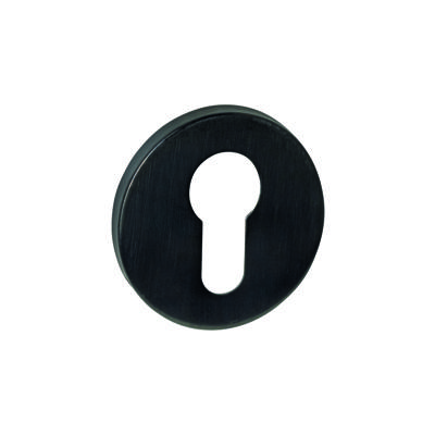 Intersteel cilinderrozetten verdekt ø52x6mm - PVD zwart Intersteel cilinderrozetten verdekt ø52x6mm - PVD zwart