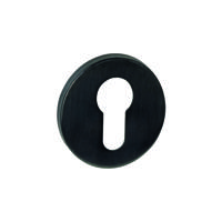 Intersteel cilinderrozetten verdekt ø52x6mm - PVD zwart - thumbnail