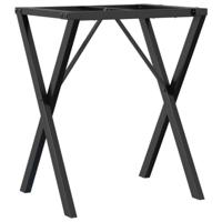 Eettafelpoten X-frame 60x40x73 cm gietijzer - thumbnail