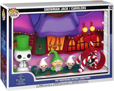 Nightmare Before Christmas Funko Pop! Moment Deluxe Vinyl: Snowman Jack / Carolers