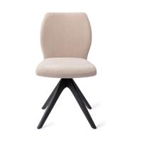 Jesper Home Ikata eetkamerstoel Sand Strand revolve oak black - thumbnail