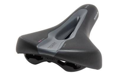 Terry zadel figura gel dames zwart