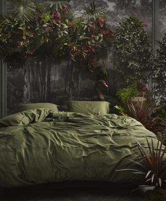 Essenza Essenza Minte Dekbedovertrek 2p 200x220 Mosgroen