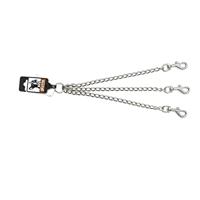 GLORIA 8432288122273 Koppelingsaanhanger 3 honden, Plateado, 250 g - thumbnail