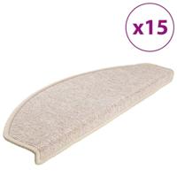 Trapmatten 15 st 65x24x4 cm Taupe Halfrond Groot - thumbnail