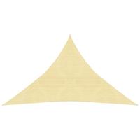VidaXL Zonnezeil 160 g/m² 4x4x5,8 m hdpe beige - thumbnail