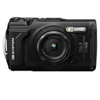 OM System TG-7 black Digitale camera 12 Mpix Zoom optisch: 4 x Zwart Schokbestendig, Waterdicht, 4K video - thumbnail
