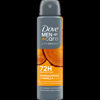 Dove Men Care Deo Spray Sandalwood Vanilla 150 ML bij Jumbo - thumbnail
