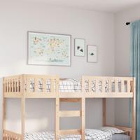 Kinderbed zonder matras massief grenenhout 80x200 cm - thumbnail