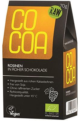 Cocoa Rozijnen met Pure Chocolade RAW