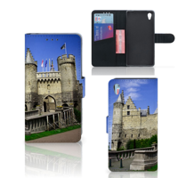 Sony Xperia Z2 Flip Cover Kasteel - thumbnail