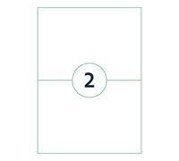 Etiket Qbasic A4 1.000 vel 210x148mm 2000 labels - thumbnail