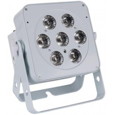 JB Systems LED Plano 7FC-White LED-par 7x 8W RGBW