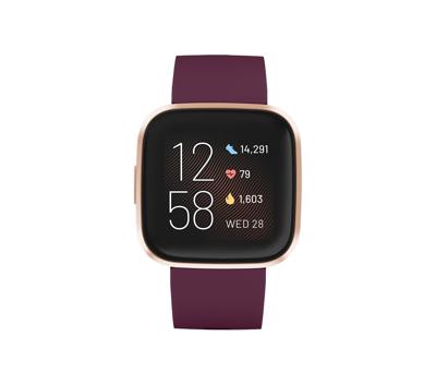 Ga voor een gezond en actief leven met Fitbit Versa 2, de premium smartwatch met spraakbediening, slaapscore, fitnessfuncties, apps en meer.