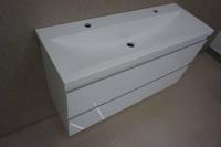 Wiesbaden onderkast 100 cmx36 cm zo.wastafel wit - thumbnail