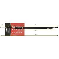 VWP bmx boven remkabel cpl. m/stelb. 475mm zwart freestyle - thumbnail