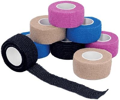 Q-CONNECT vingerverband, 2,5 cm x 4,5 m, doos van 8 rollen in verschillende kleuren Q-CONNECT vingerverband, 2,5 cm x 4,5 m, doos van 8 rollen in verschillende kleuren